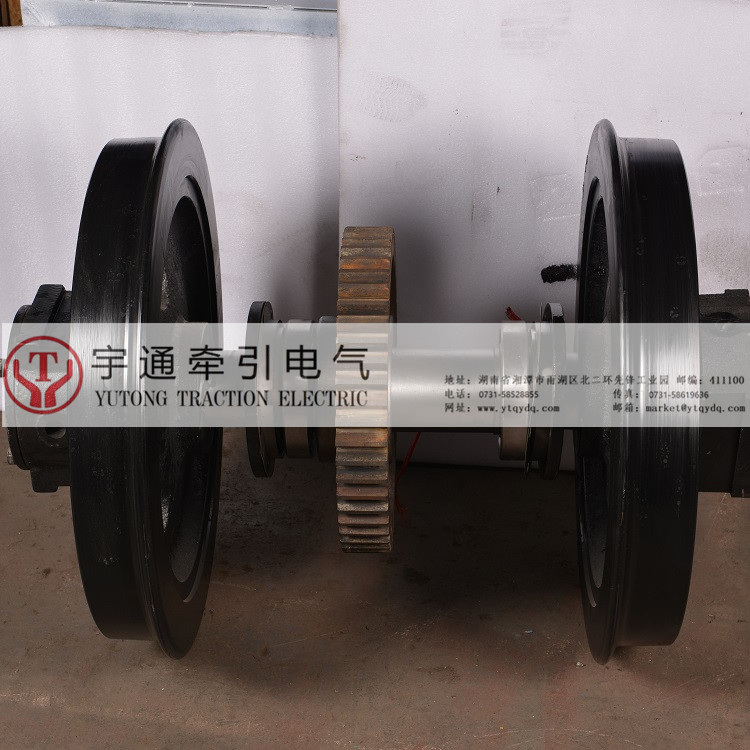 140V8吨防爆电瓶车配件轮对总成