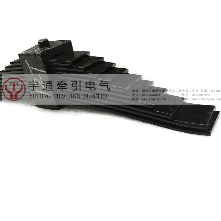 矿用电机车12吨车配件板弹簧
