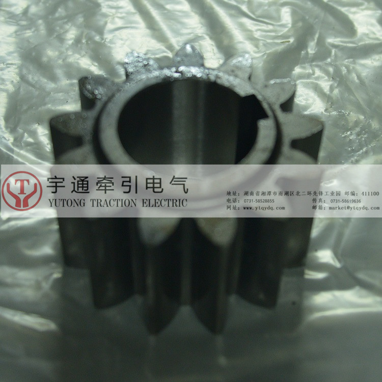 矿用蓄电池电机车12吨车配件小正齿轮