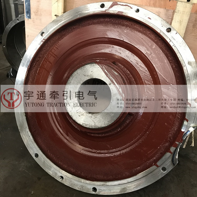 矿用直流牵引电机ZQ-21电机端盖