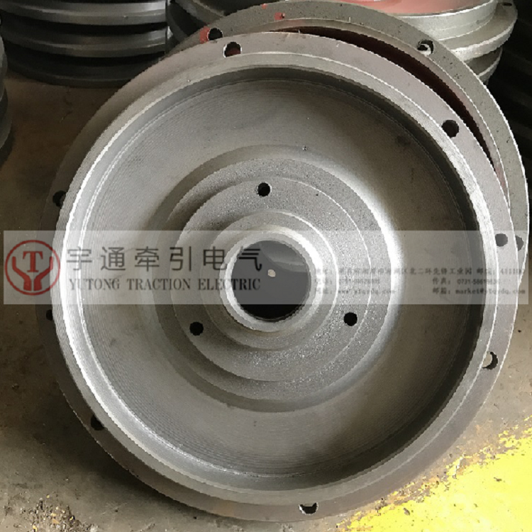 矿用直流牵引电机ZQ-52-1电机后端盖